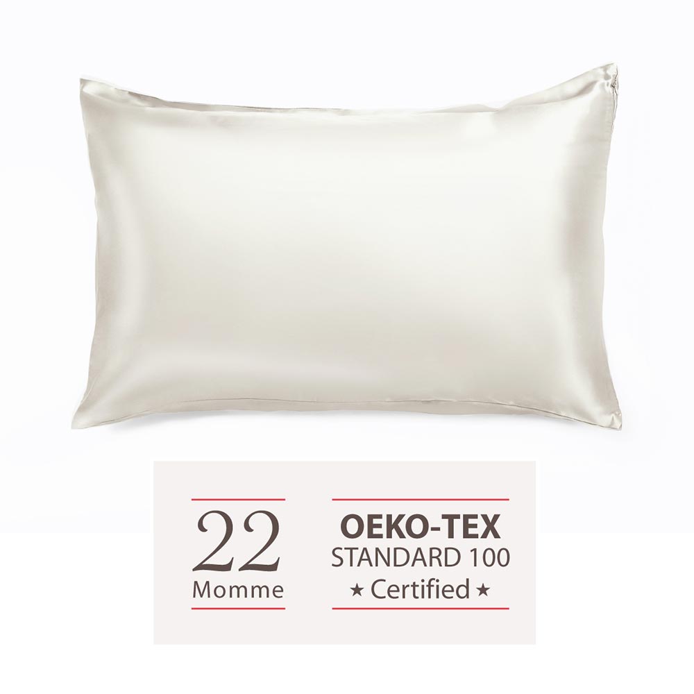 22 Momme Mulberry Pillowcase・Ivory – SoldSimple-US