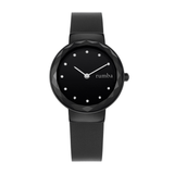 RumbaTime-Watches-Santa Monica Gem Black Leather