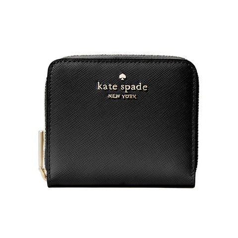 Kate Spade Staci Small Zip Around Wallet - Black