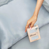 Satin Sleep Pillowcase - Haze Blue