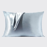 Satin Sleep Pillowcase - Haze Blue