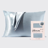 Satin Sleep Pillowcase - Haze Blue