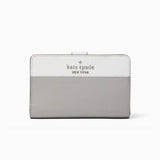 Kate Spade Staci Medium Compact Bifold Wallet - Nimbus Grey