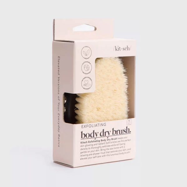 Kitsch Soft Vegan Bristles Body Dry Brush