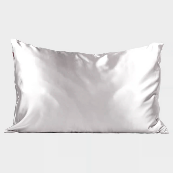 Satin Sleep Pillowcase・Silver
