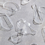 No-Snag Elastic・Clear 100pc