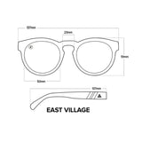 Blenders Eyewear-Accessories-East Village // Carolina Honey Polarized Sunglasses