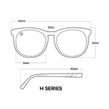 Blenders Eyewear-Accessories-H Series // Alumni Queen Polarized Sunglasses