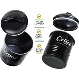 SoldSimple 3Pcs Kitchen Canisters Sets for countertop