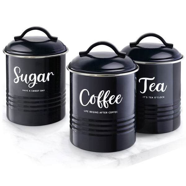 SoldSimple 3Pcs Kitchen Canisters Sets for countertop