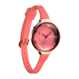RumbaTime-Watches-Orchard Gem Watch - Coral