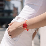 RumbaTime-Watches-Orchard Gem Watch - Coral