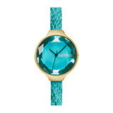 RumbaTime-Watches-Orchard Gem Exotic Watch - Gold Aqua